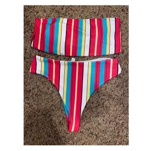 Women’s serape cheeky two piece